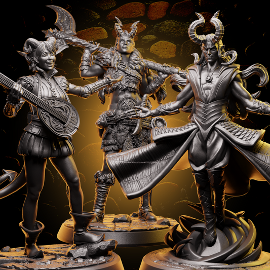 Tiefling Hero Starter Pack | 5e