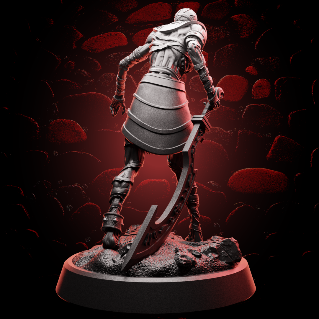 Mummy - Pose 3 - Medium (1in base)