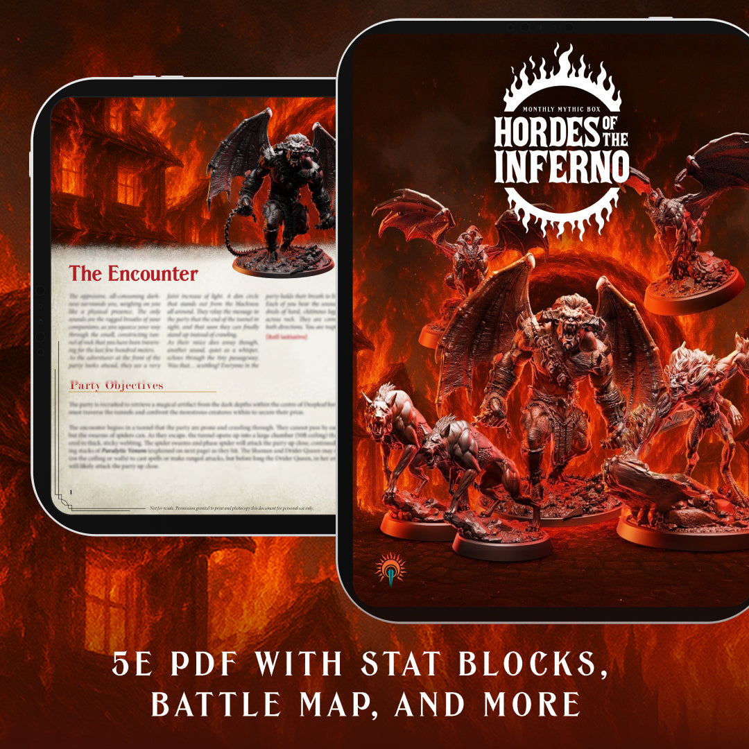 Hordes of The Inferno | Mythic Box | 5e Combat Encounter