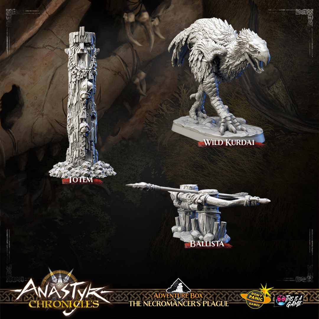 Terrain & Wild Beasts Pack: The Necromancer's Plague