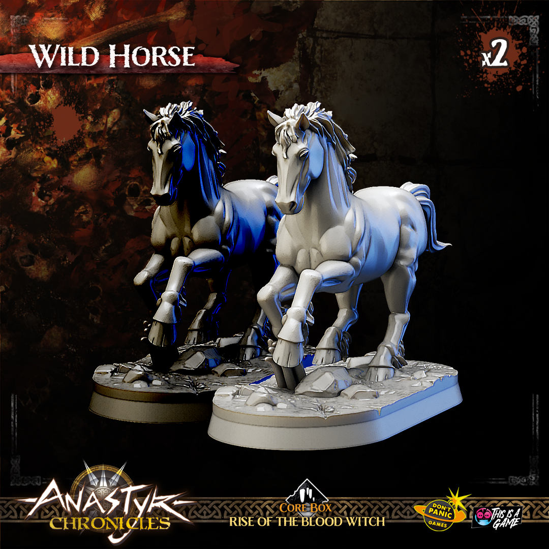 Wild Horse (Set of 2)