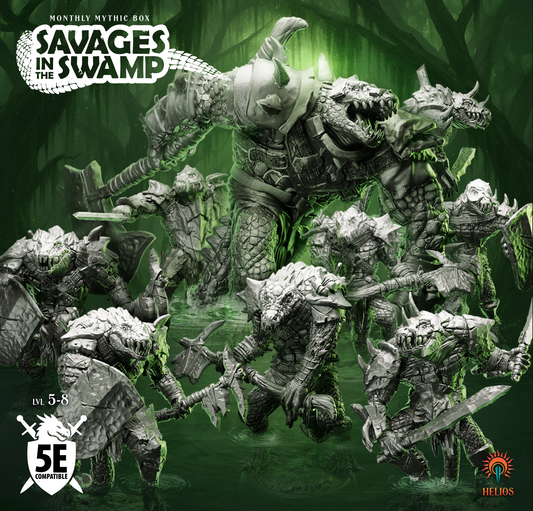 Savages in the Swamp | Mythic Box | 5e Combat Encounter