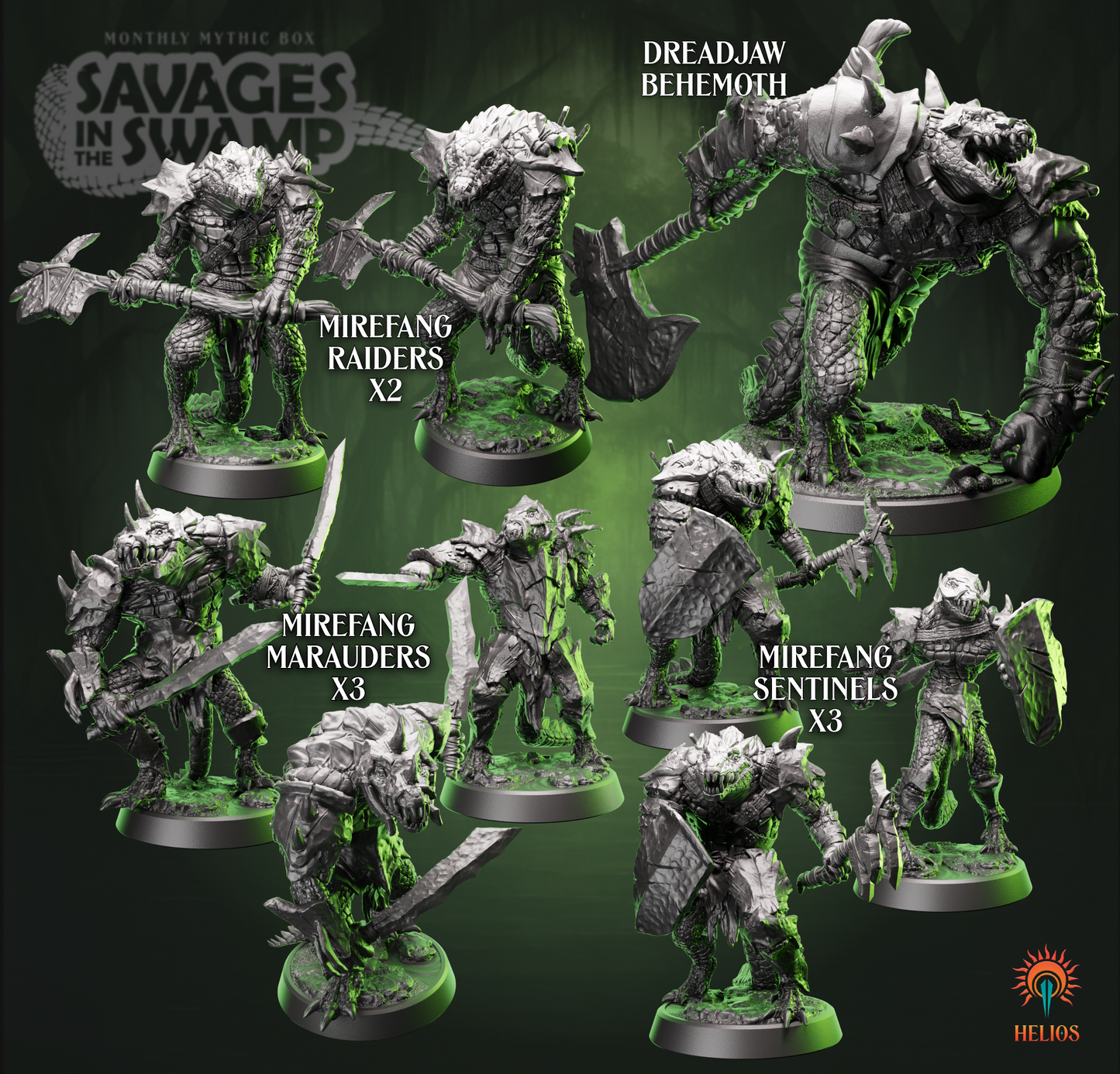 Savages in the Swamp | Mythic Box | 5e Combat Encounter