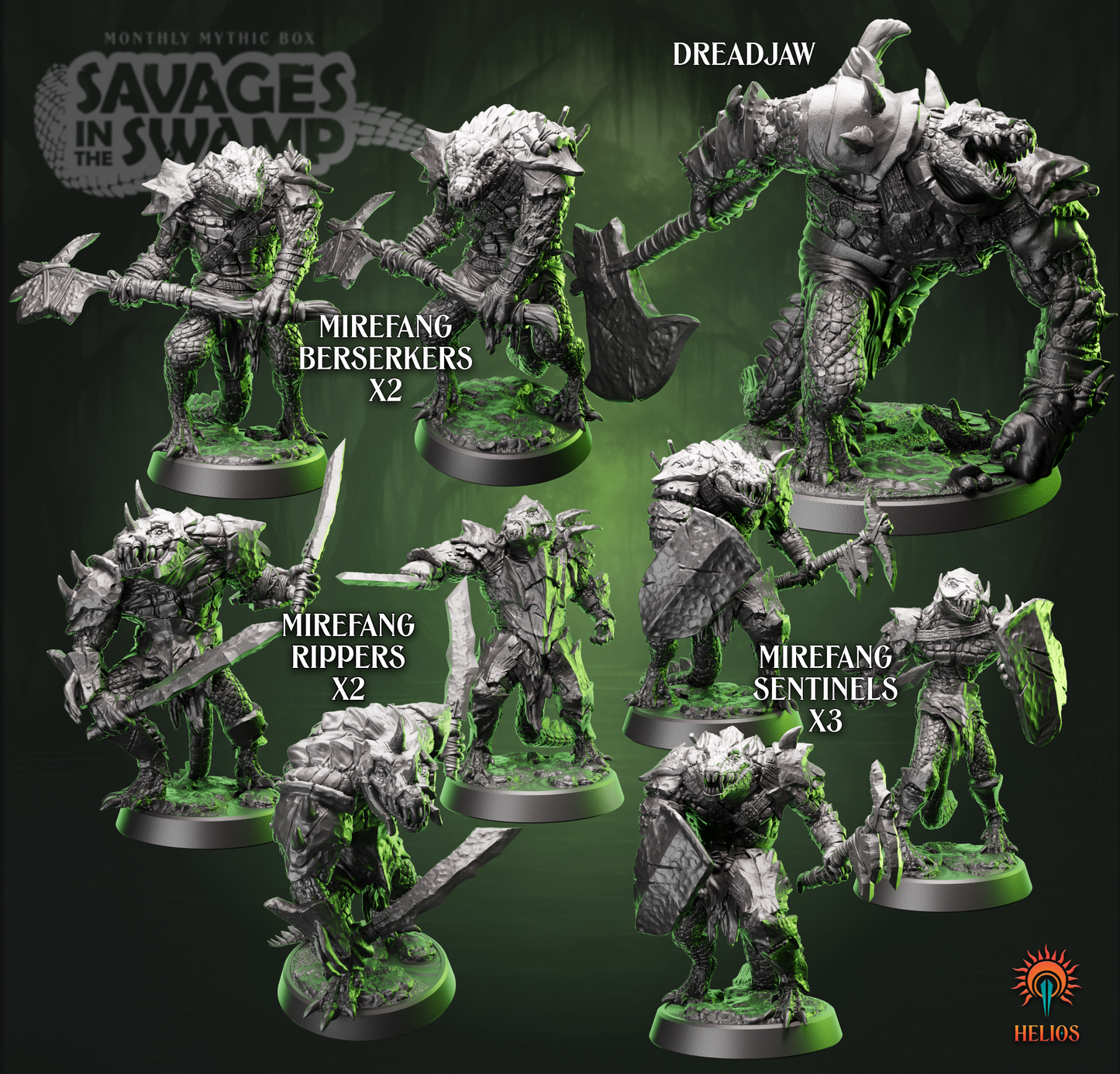 Savages in the Swamp | Mythic Box | 5e Combat Encounter