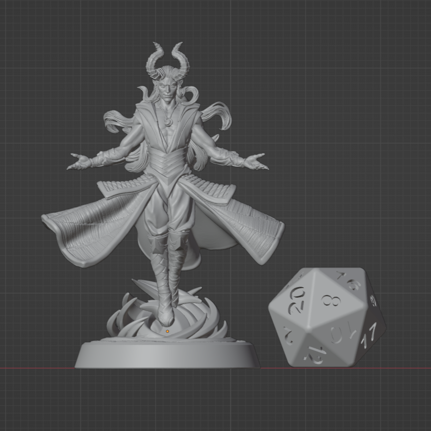 Male Tiefling Sorcerer