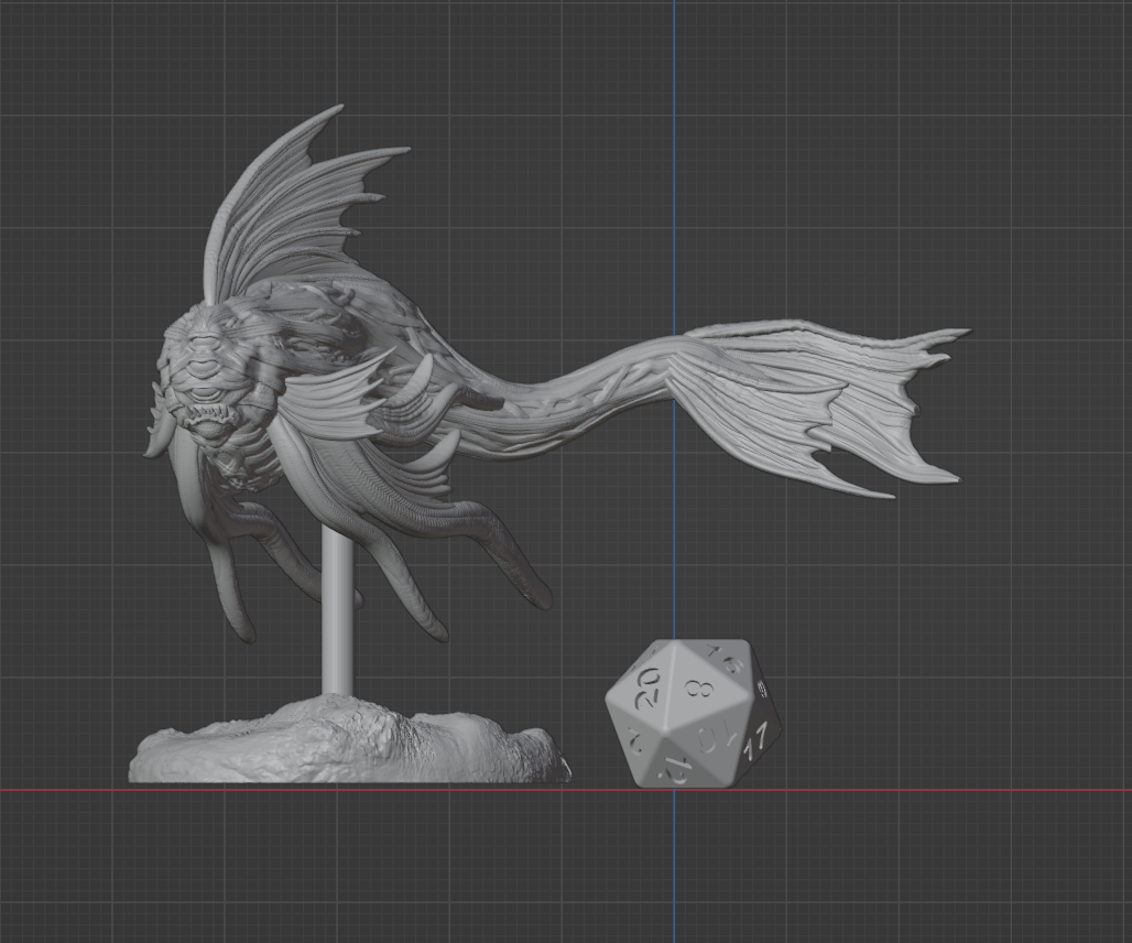 Aboleth, Cave Aberration - Large (2in base)