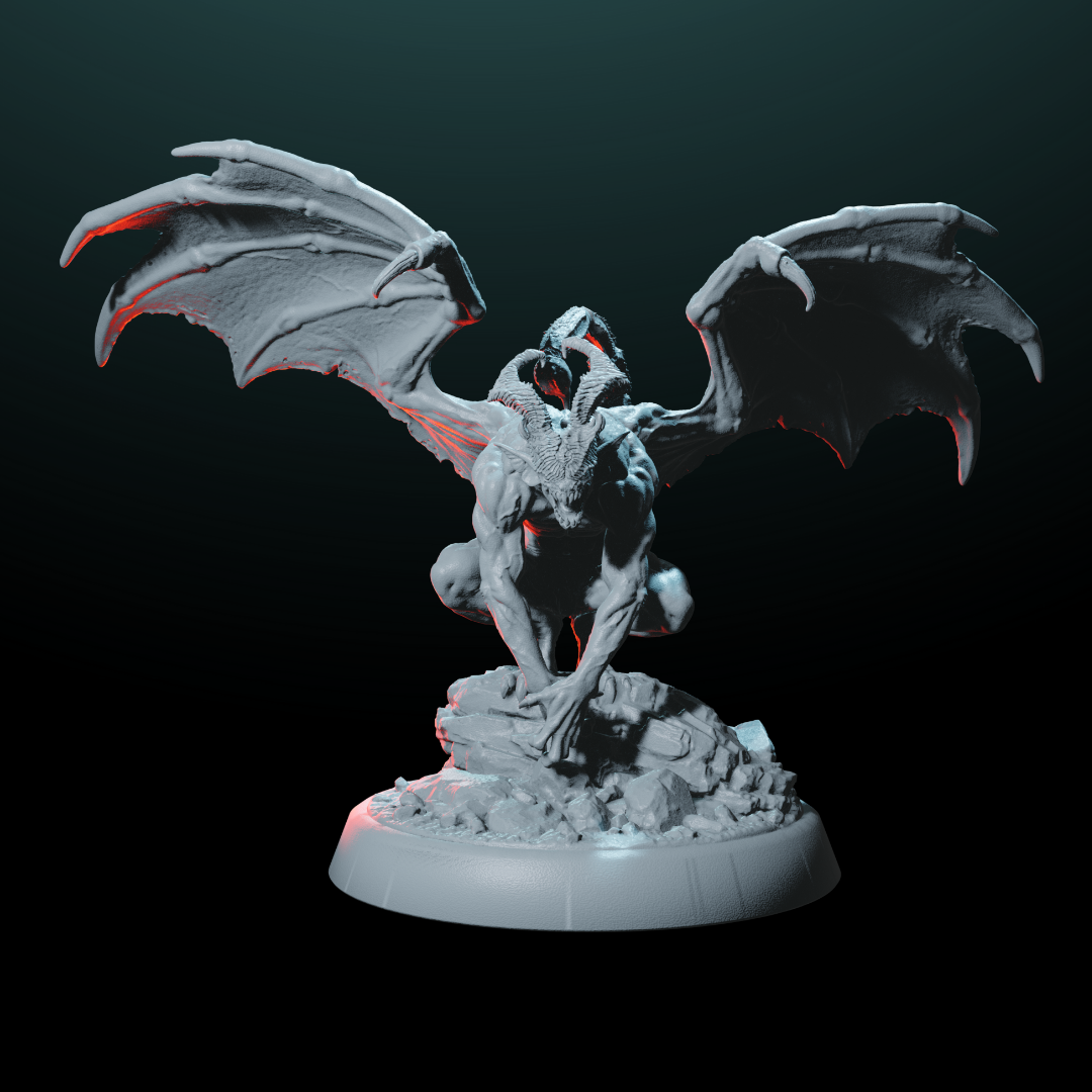 Winged Demon - Medium (1in base)