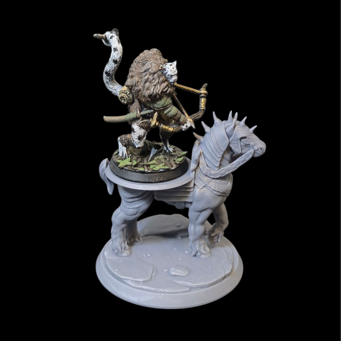 Armored War Horse | Rider-Compatible Mount