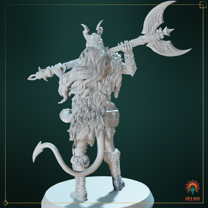 Female Tiefling Barbarian image 3