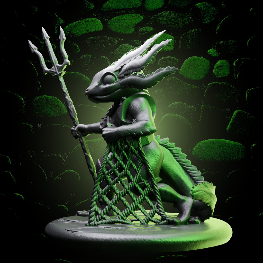 Axolotl Fighter - Trident
