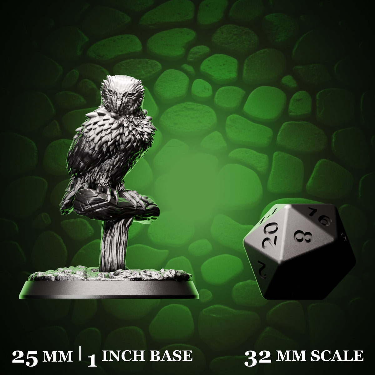 Barred Owl d20