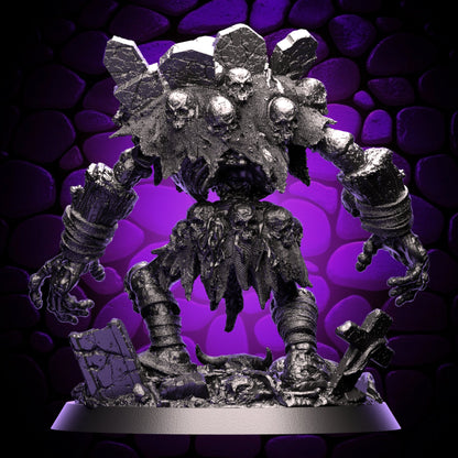 Bone Golem, rear view