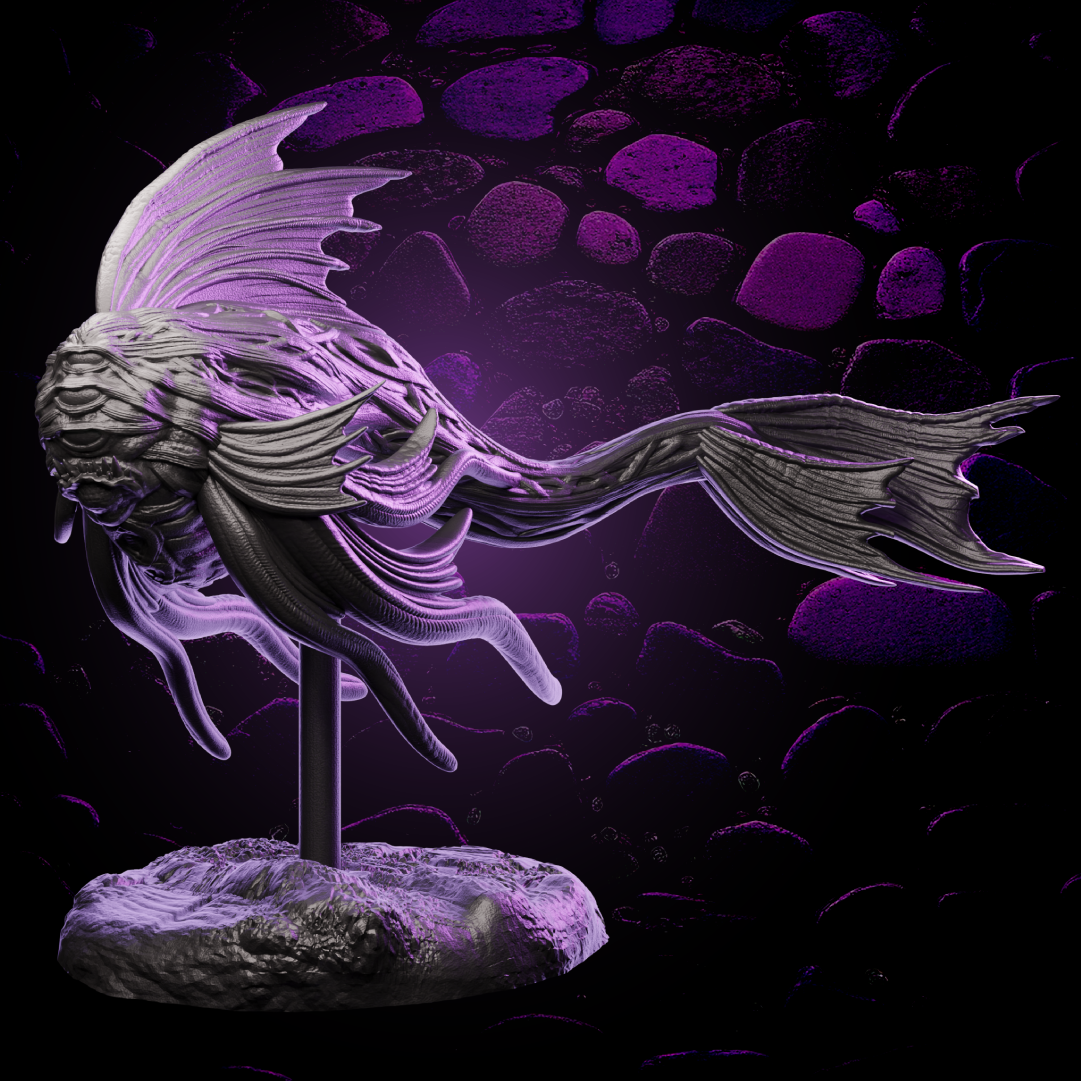 Aboleth, Cave Aberration - Large (2in base)