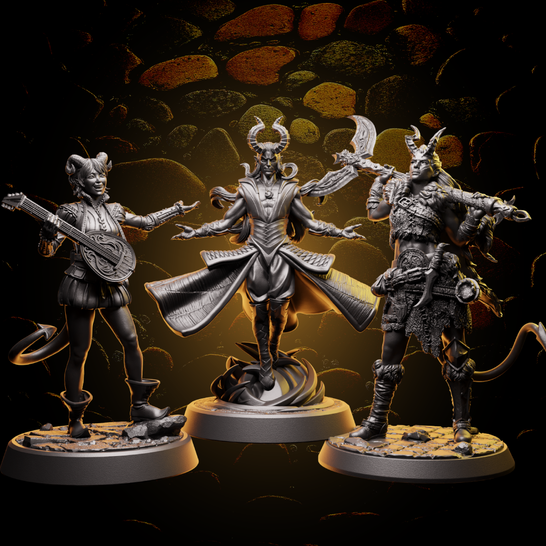 Tiefling Hero Starter Pack | 5e