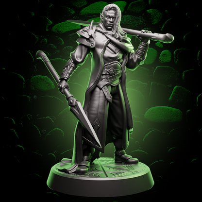 Elf Fighter | Dual Short Spears | 5e