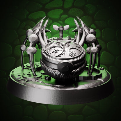 Clockwork Spider Steampunk back