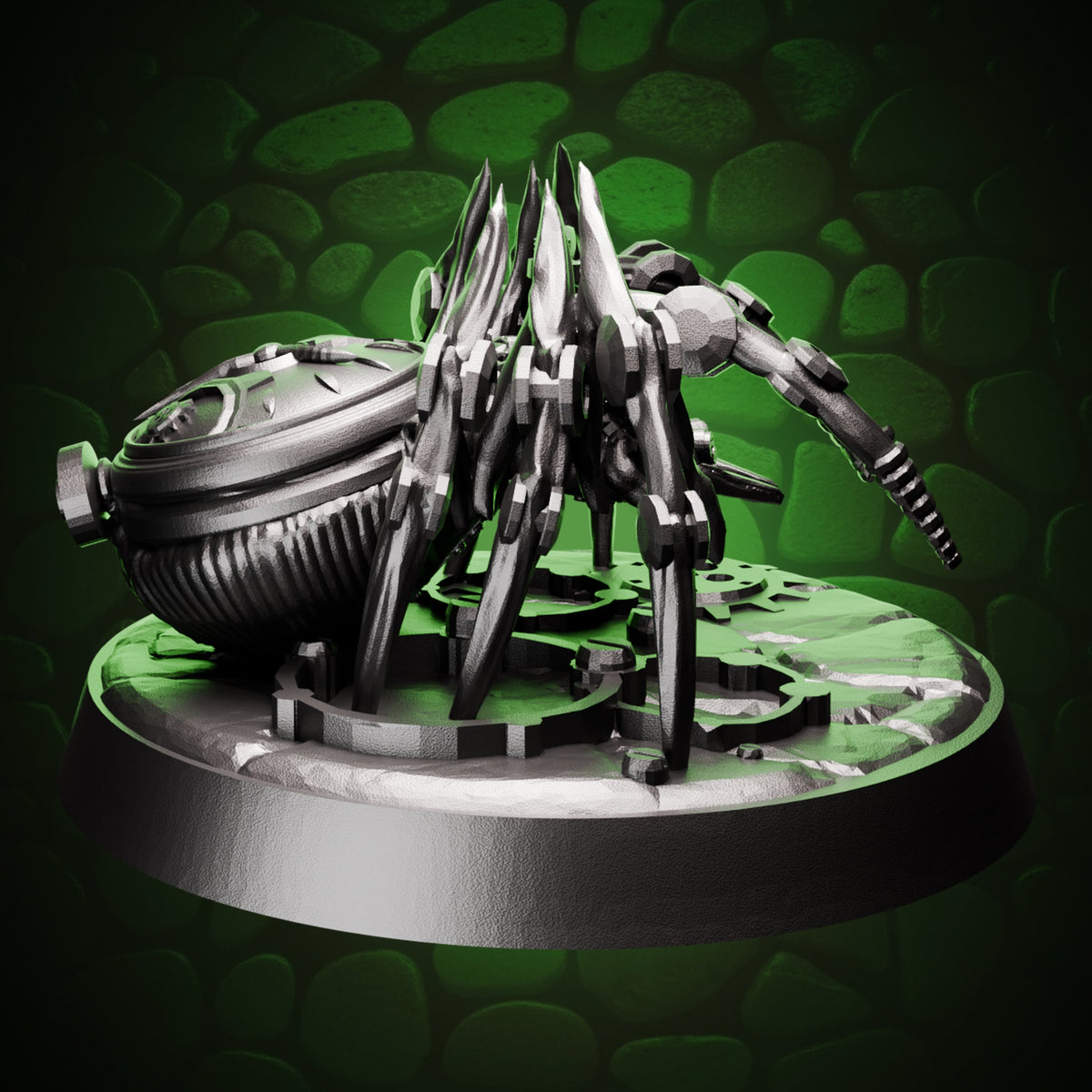 Clockwork Spider Steampunk left
