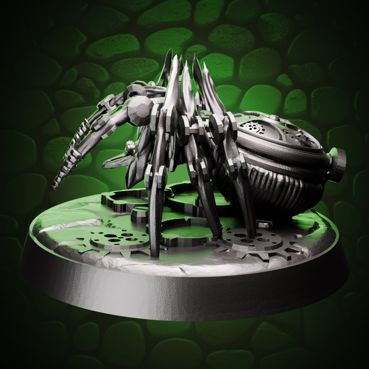 Clockwork Spider Steampunk right