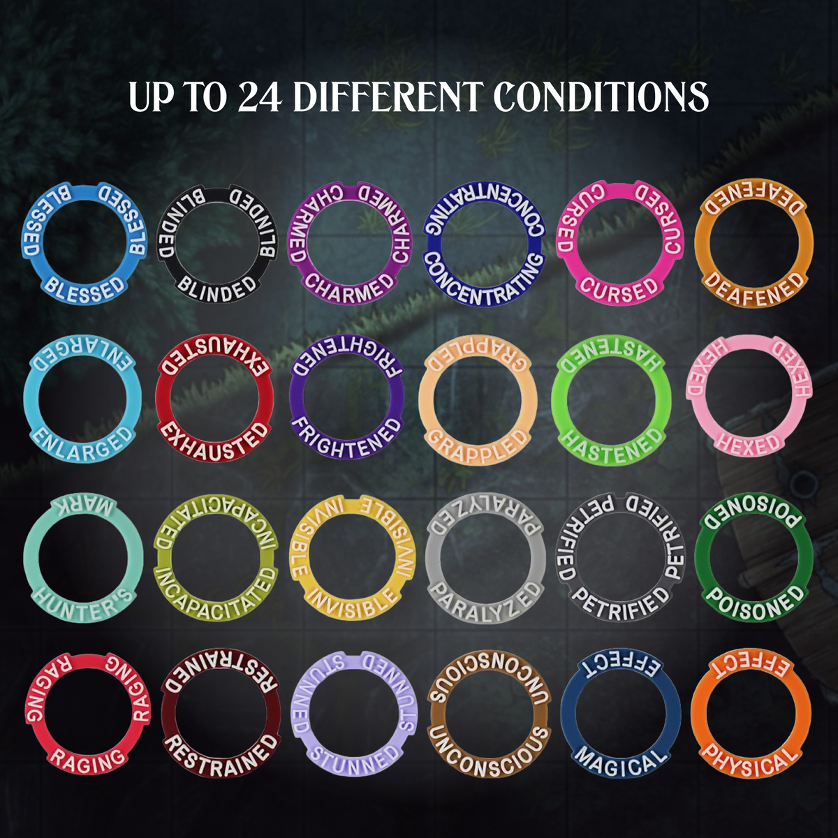 DND Condition Rings