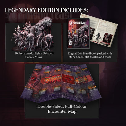 Crimson Feast - Legendary Edition | 5e Ready to Run Combat Encounter
