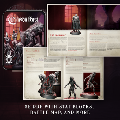 Crimson Feast | Mythic Box | 5e Combat Encounter
