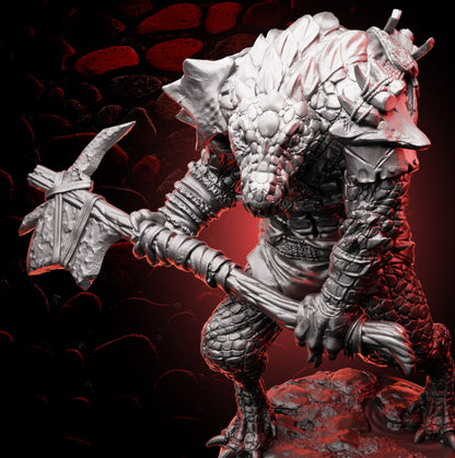 Crocodile Berserker - Greataxe