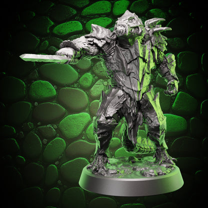 Crocodile Fighter Warband | Swords | Medium (1in base) | 5e