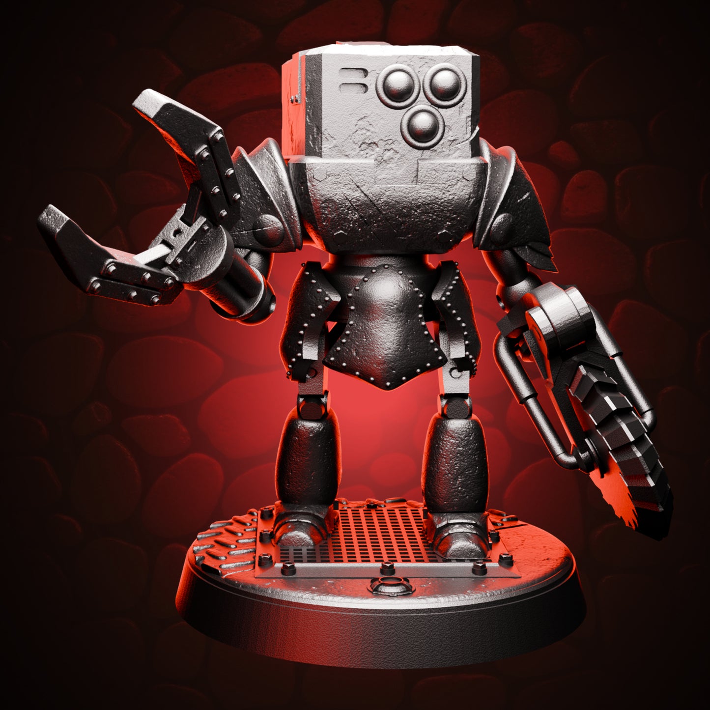 Cutter Droid(hollowed) front