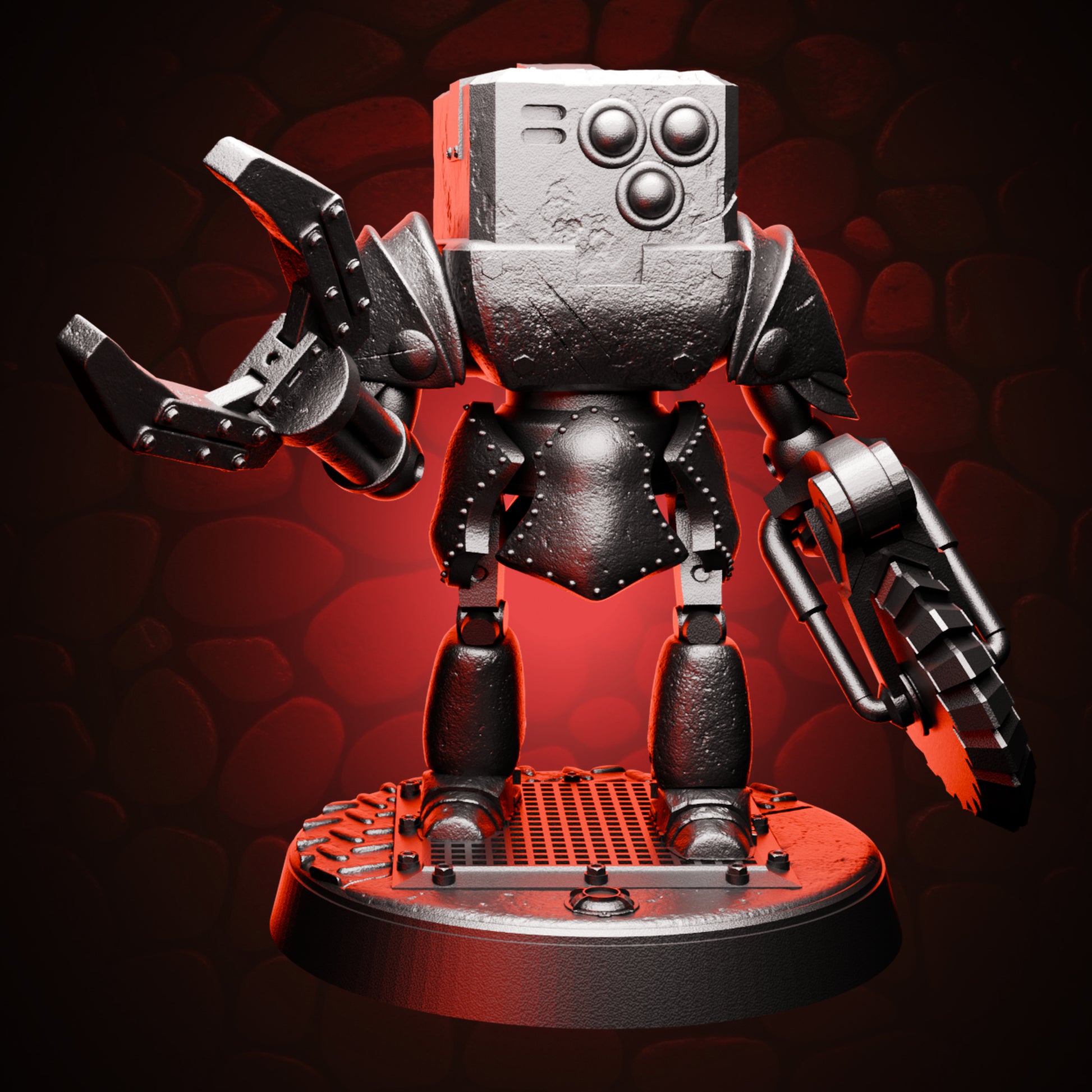 Cutter Droid(hollowed) front