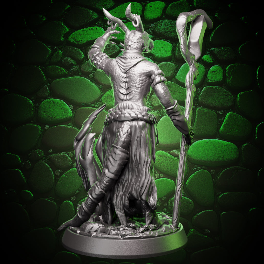Dragonborn Wizard - Pyromancer