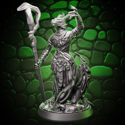 Dragonborn Wizard - Pyromancer