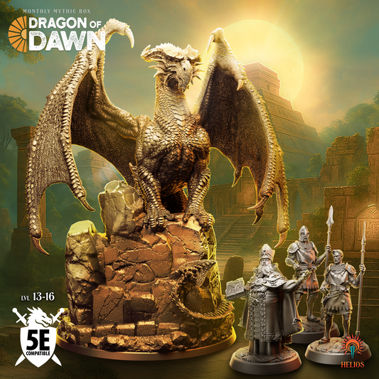 Dragon of Dawn | Mythic Box | 5e Combat Encounter