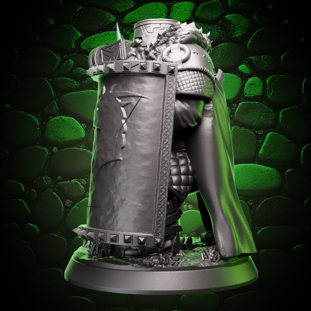 Dwarf Paladin - Shield & Hammer