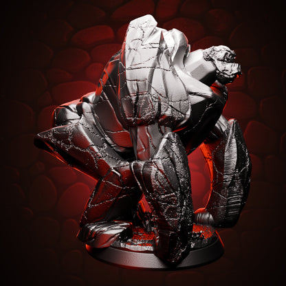 Earth Elemental Brute, left view