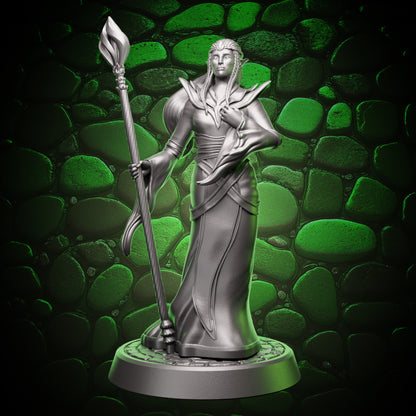 Elf Sorcerer - Staff