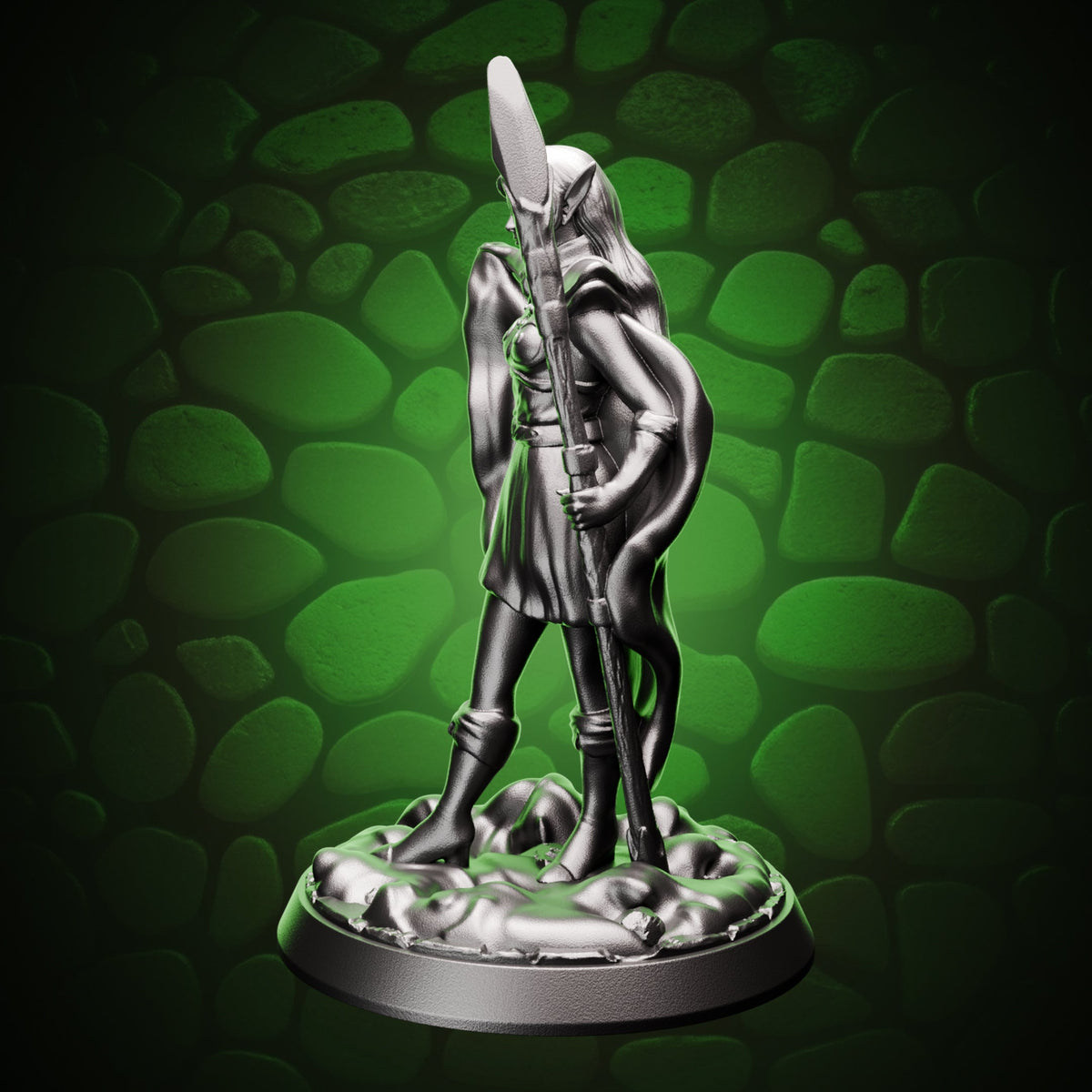 Elf Wizard - Caped Acolyte, right view