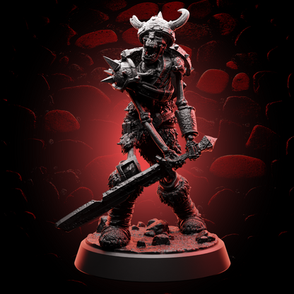 Skeleton Warrior - Medium (1in base)