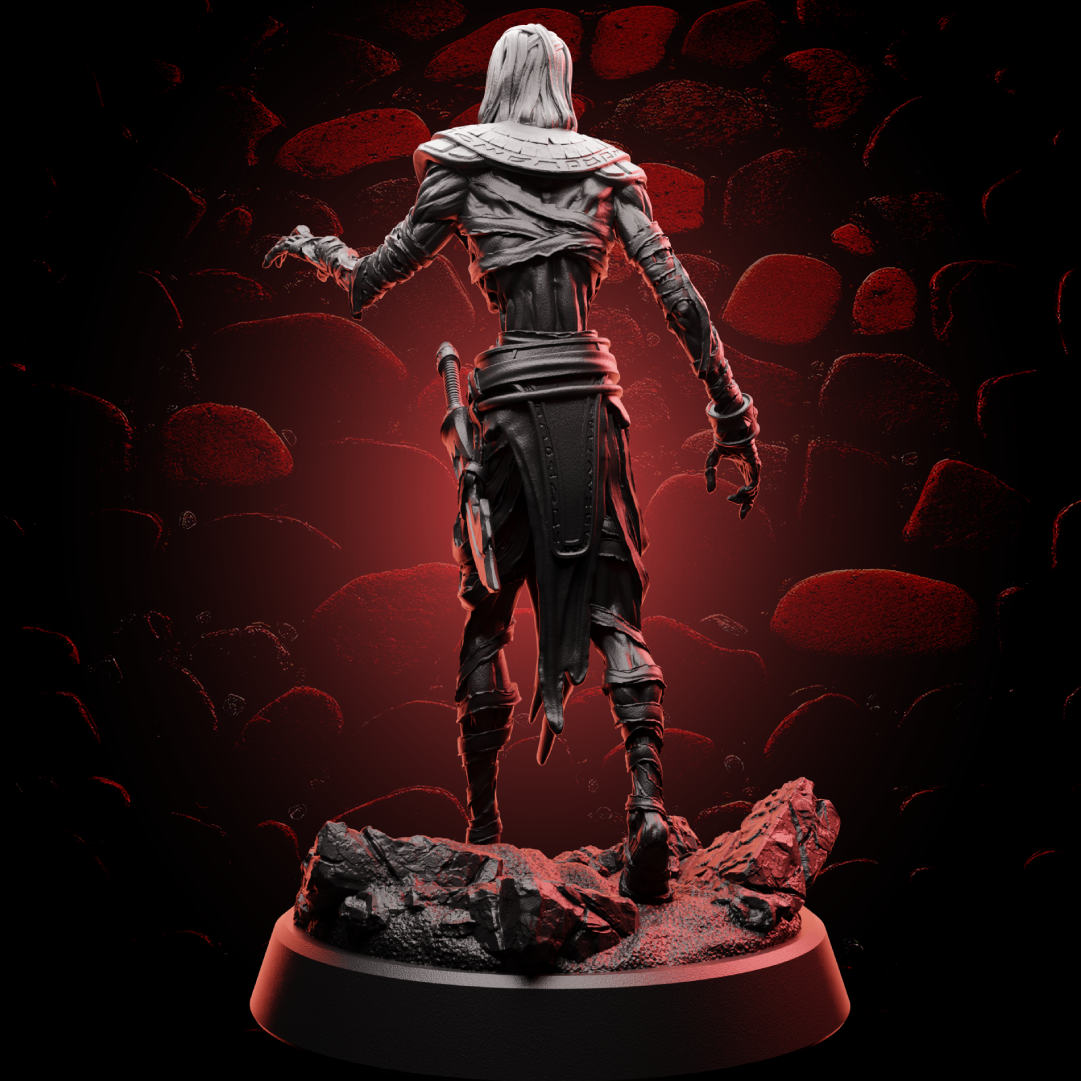 Mummy - Pose 1 - Medium (1in base)