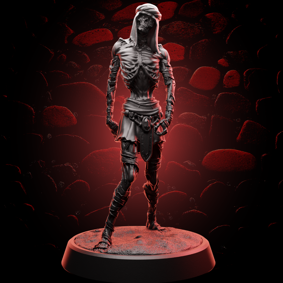 Mummy - Pose 2 - Medium (1in base)