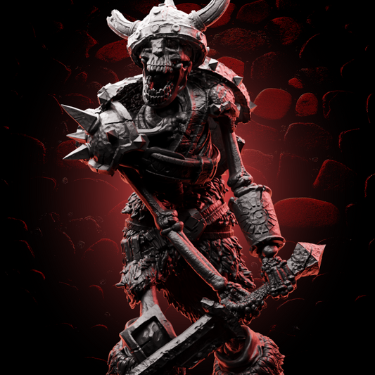 Skeleton Warrior - Medium (1in base)