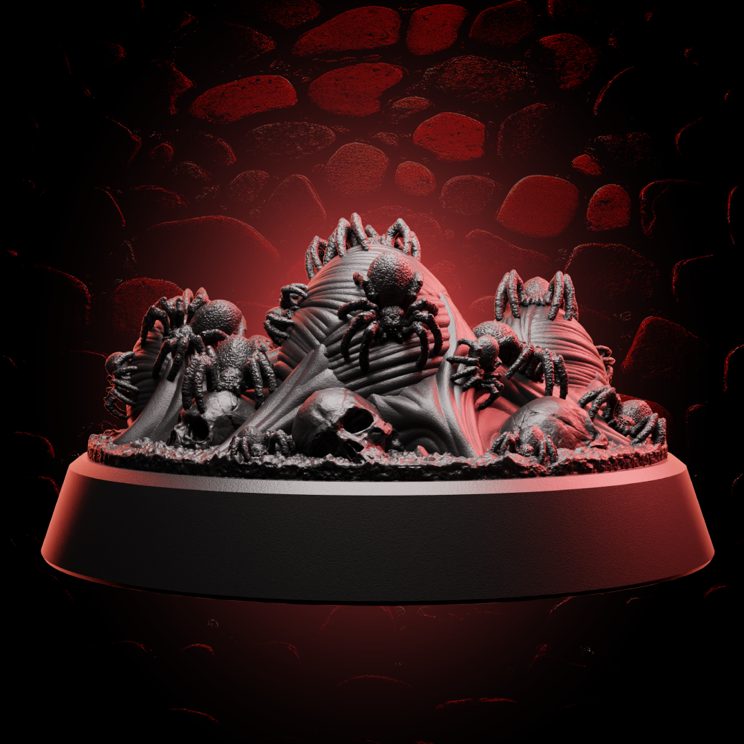 Spider Swarm (Qty: 3) | Small (1in base) - 5e