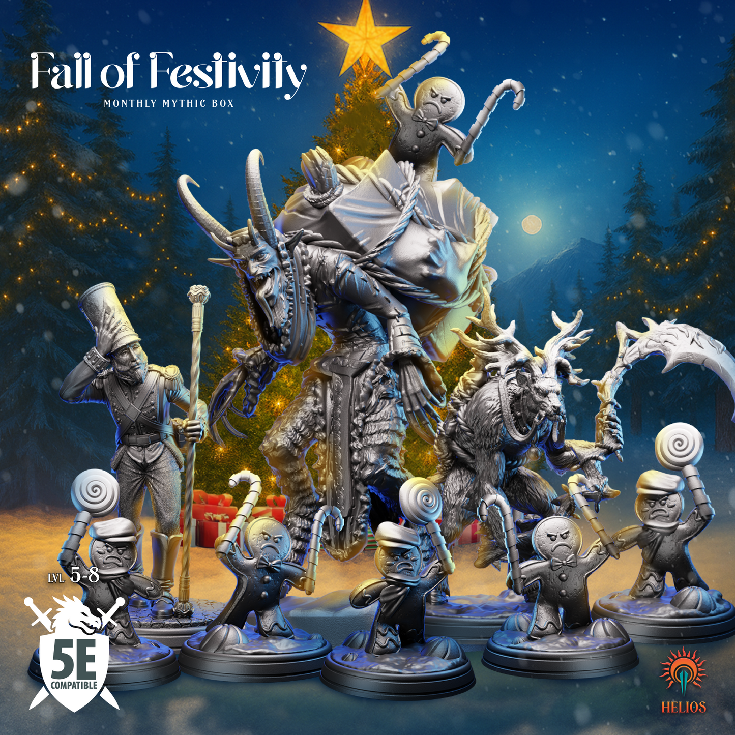 Holiday 2025 Mythic 5e Encounter Bundle - 2 Winter Encounters in 1