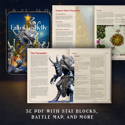 Holiday 2025 Mythic 5e Encounter Bundle - 2 Winter Encounters in 1