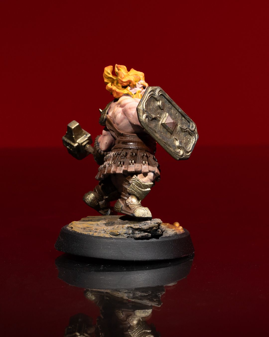 Dwarf Fighter - Hammer & Shield