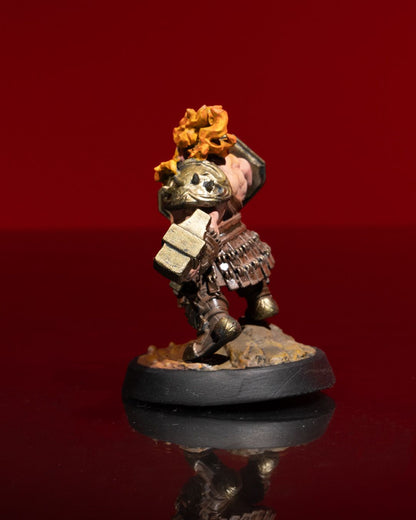 Dwarf Fighter - Hammer & Shield