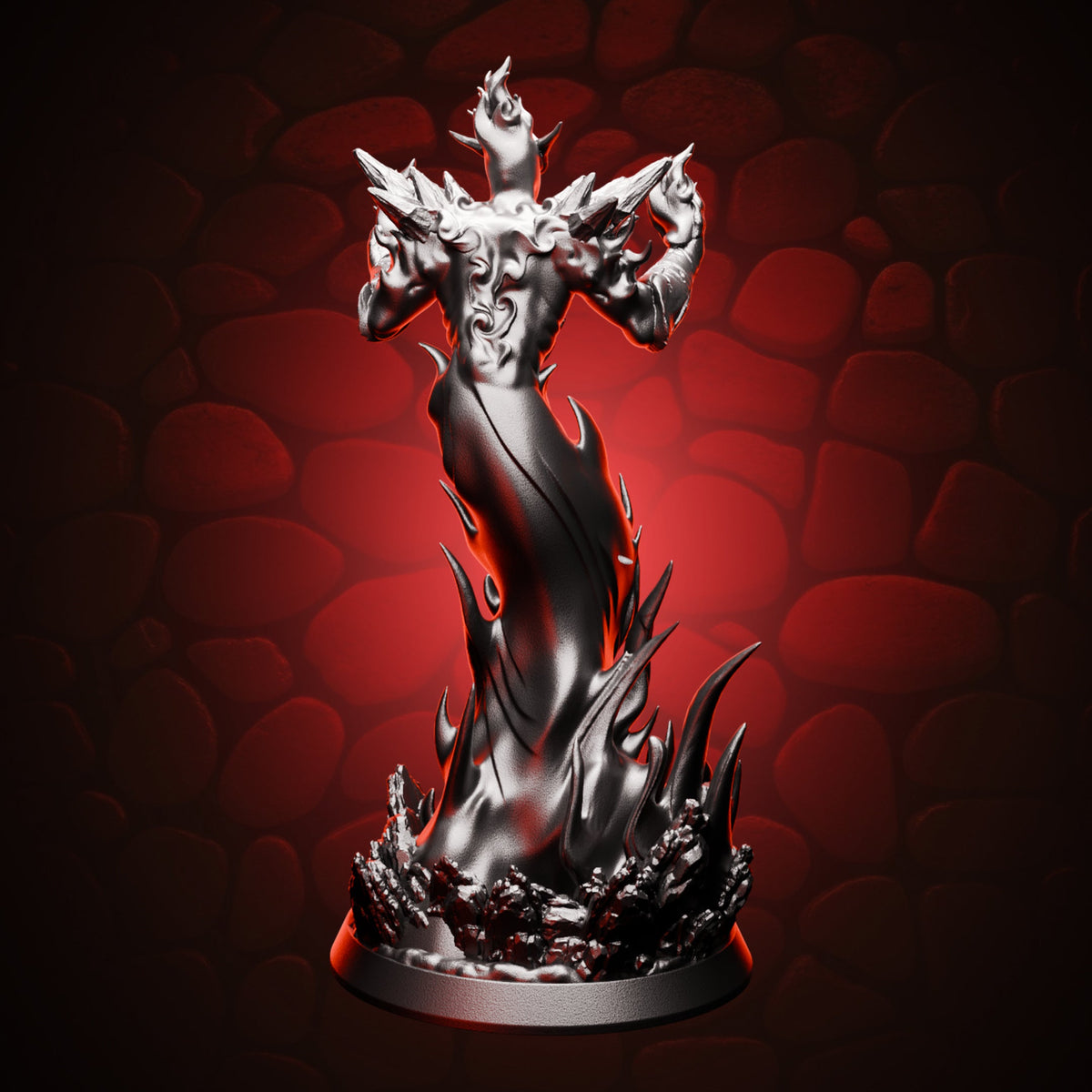 Flame Elemental back