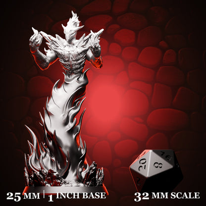 Flame Elemental d20