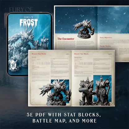 Holiday 2025 Mythic 5e Encounter Bundle - 2 Winter Encounters in 1