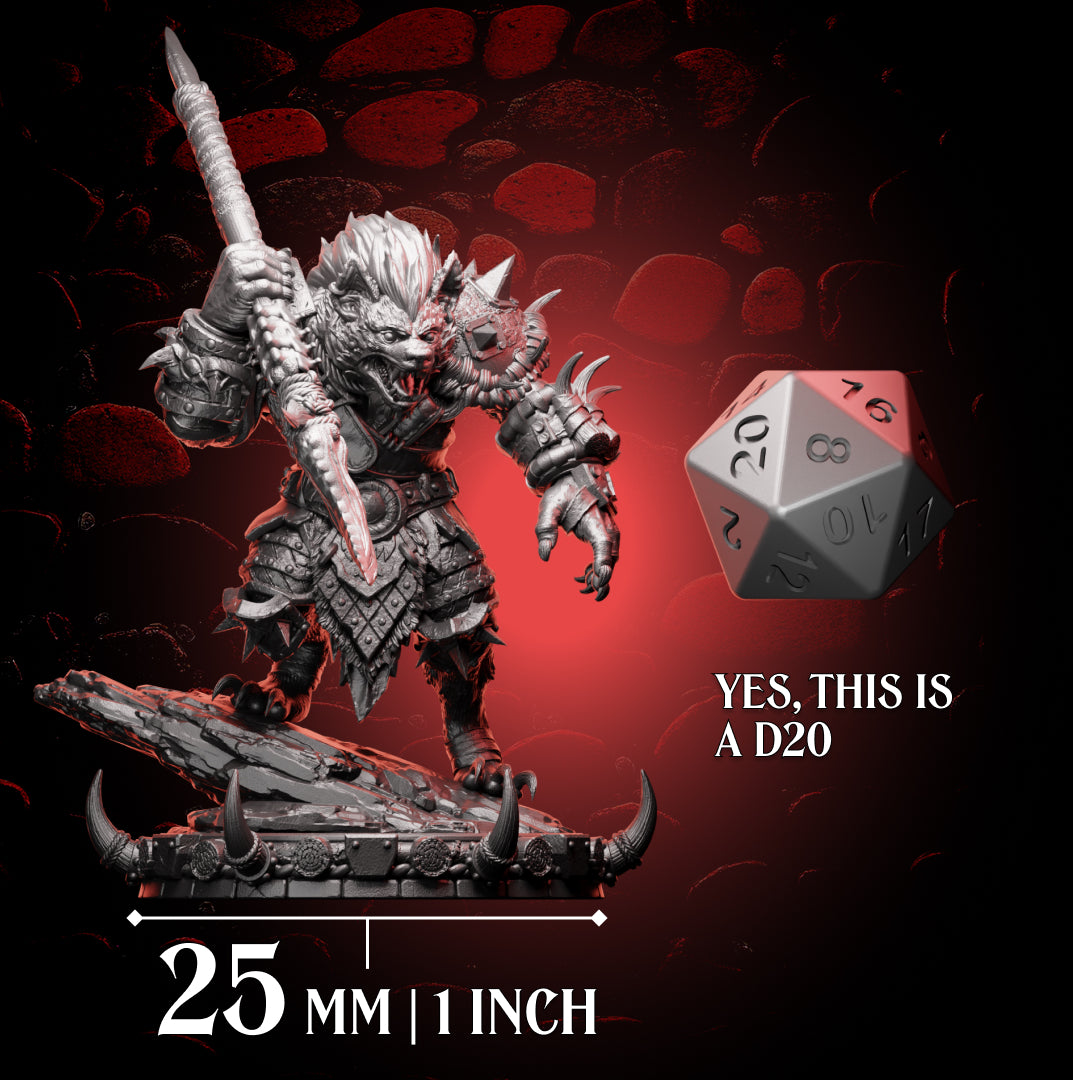 Gnoll - Spear | V1 | 5e