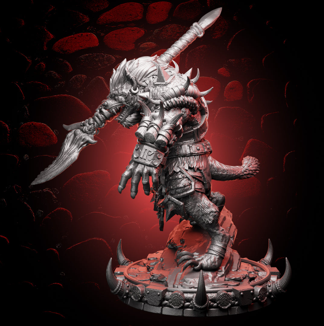 Gnoll - Spear | V1 | 5e